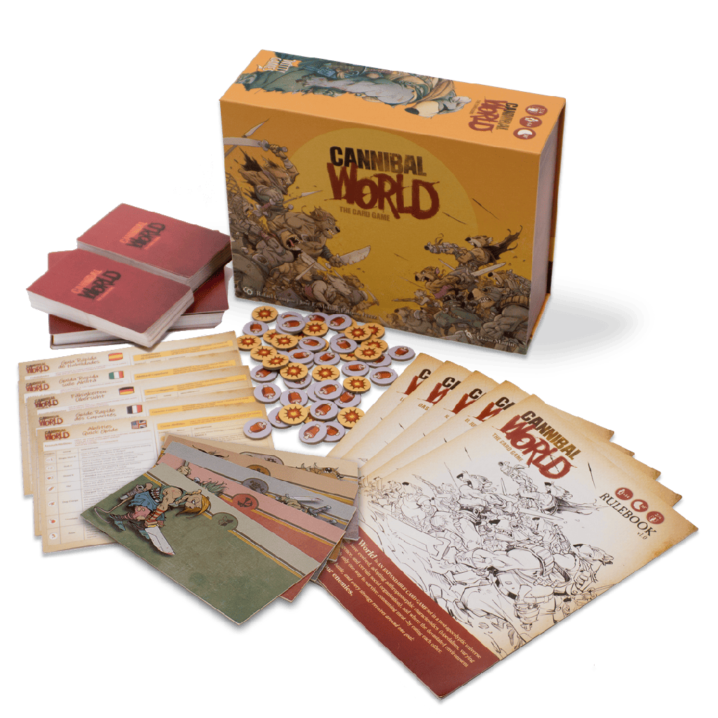 Cannibal World: el juego de cartas español que no pide permiso