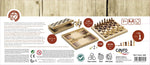 3 en 1 Ajedrez, Damas y Backgammon