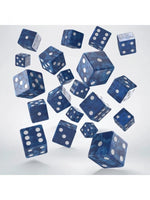 Q- Workshop Dados D6 Full Pack Azul (20 unidades)